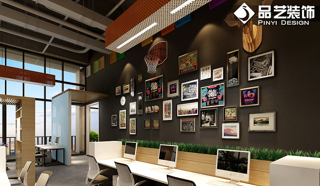 工業(yè)混搭創(chuàng)客空間辦公室裝修設(shè)計(jì)