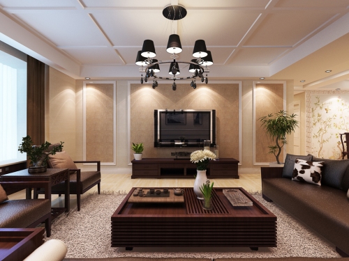 閻良馨園--新中式風(fēng)格,閻良馨園中式風(fēng)格123平米三居室裝修設(shè)計(jì)圖片_樣板間_實(shí)景圖-搜房網(wǎng)裝修設(shè)計(jì)網(wǎng)